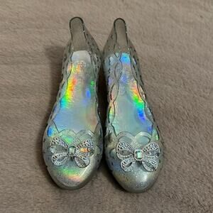 Disney Couture Light-Up Rhinestone Cinderealla "Glass" Slippers